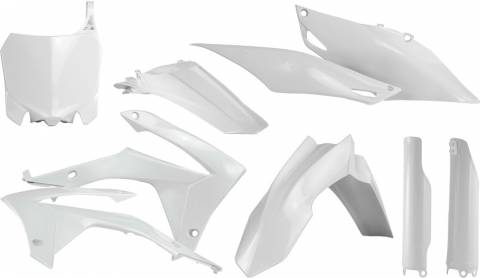 CRF450R'13-16  Acerbis Full Plastic Kit White